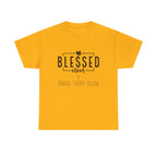 Camiseta de algodón grueso personalizada Blessed Mom en diferentes colores, ¡con los nombres de tus hijos! 