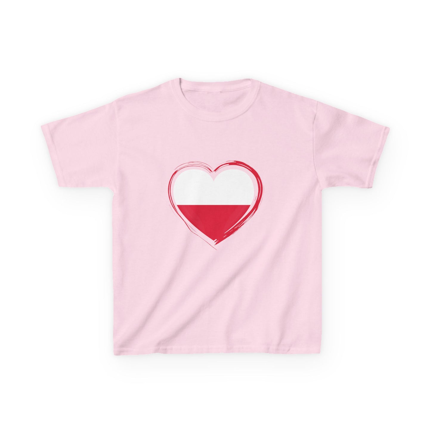 Kids Heavy Cotton™ Tee Polska Serce