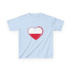 Kids Heavy Cotton™ Tee Polska Serce