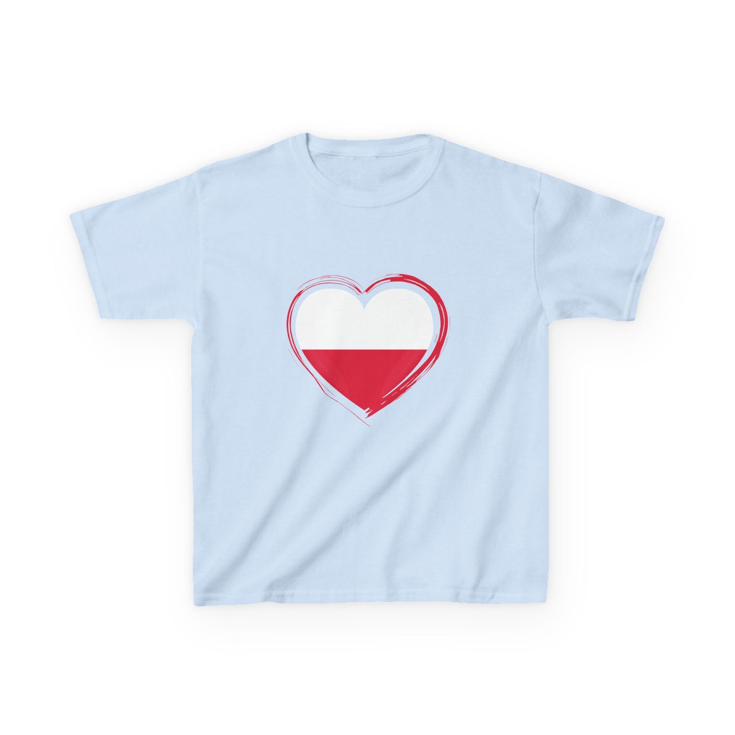 Kids Heavy Cotton™ Tee Polska Serce