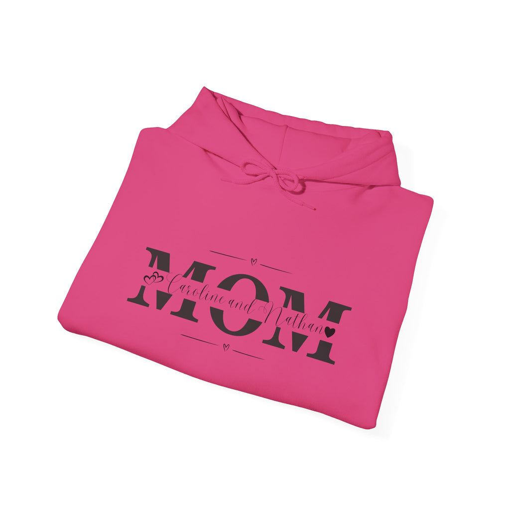 Personalized Blessed Mom Hoodie with your kids names - different colors available