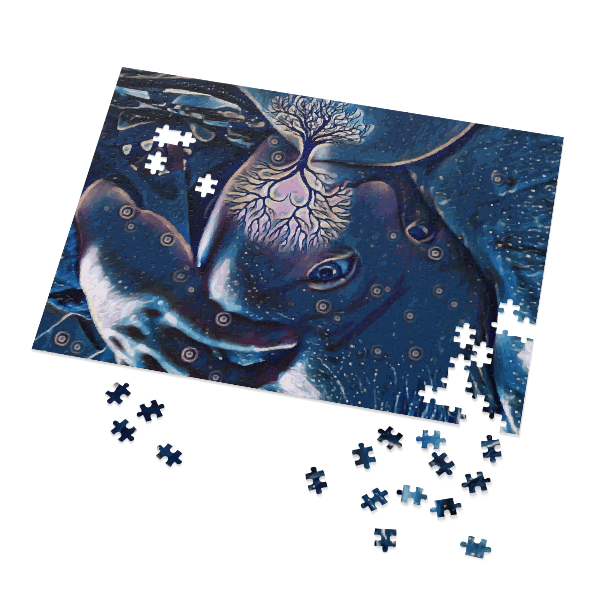 Your breastfeeding photo into Art Jigsaw Puzzle keepsake 250/500/1000/2000 pieces