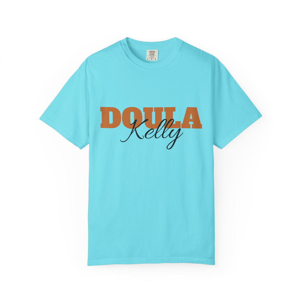 Personalized Doula Garment-Dyed T-shirt with your Name
