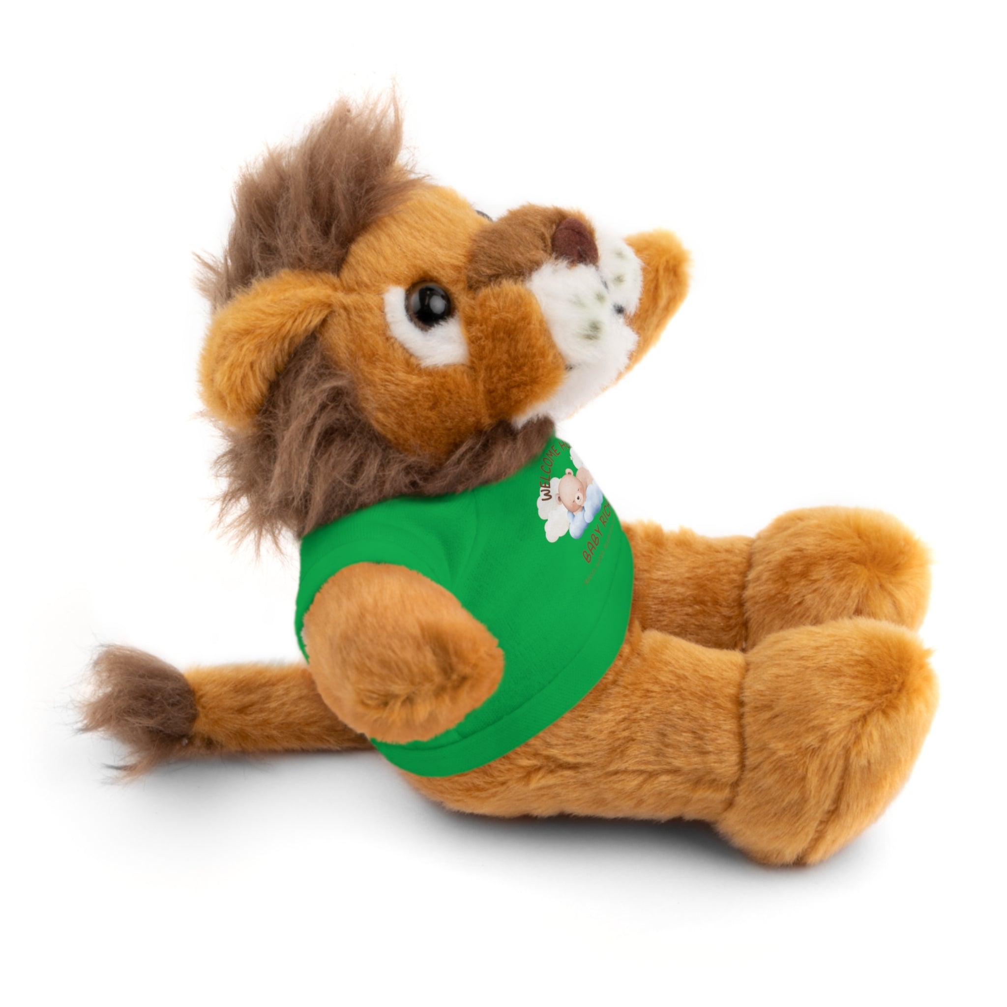 Personalized Stuffed Animals with Tee | different colors and animals available