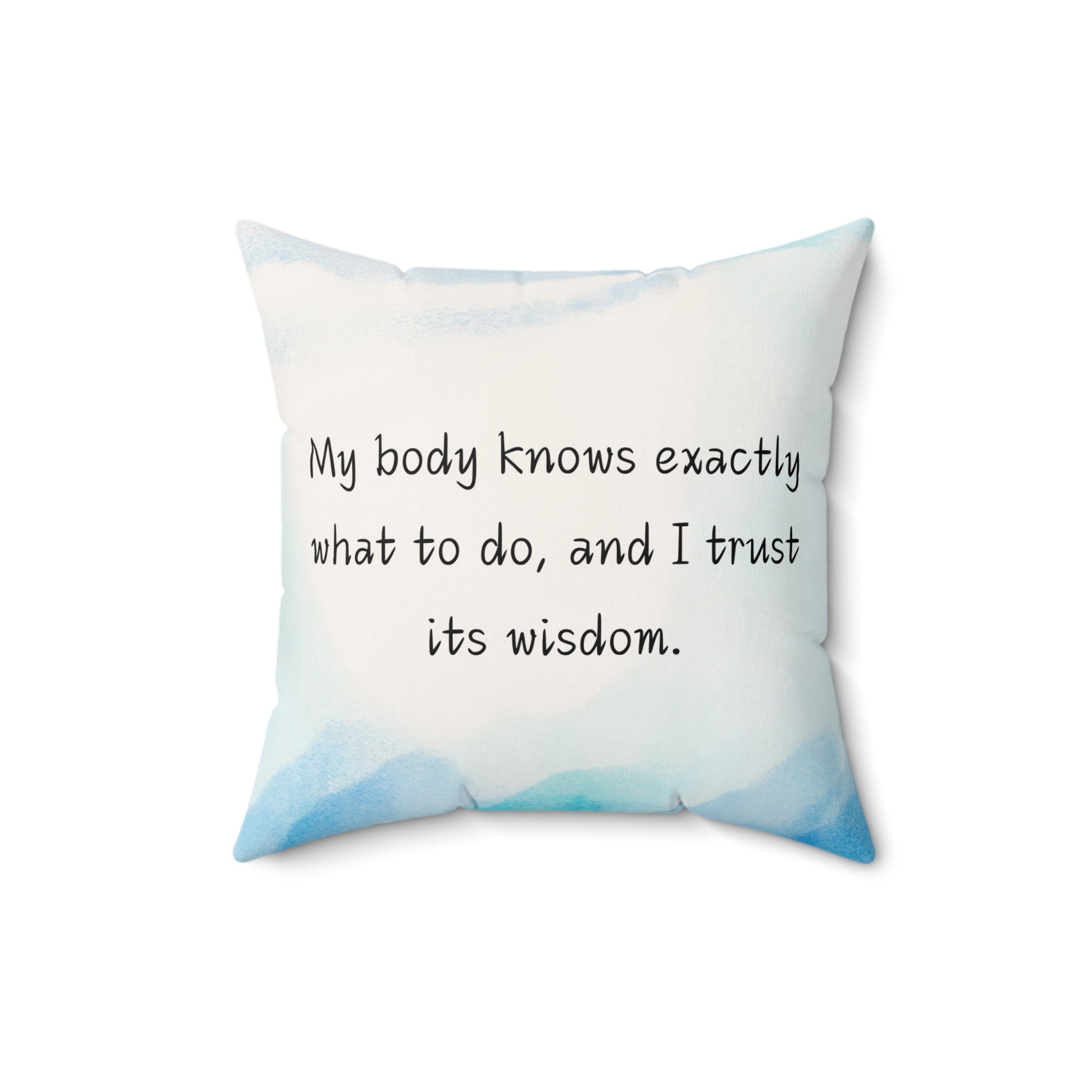 Birth Affirmation Pillow for Birthing Space