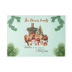 Personalized Glass Cutting Board for Christmas