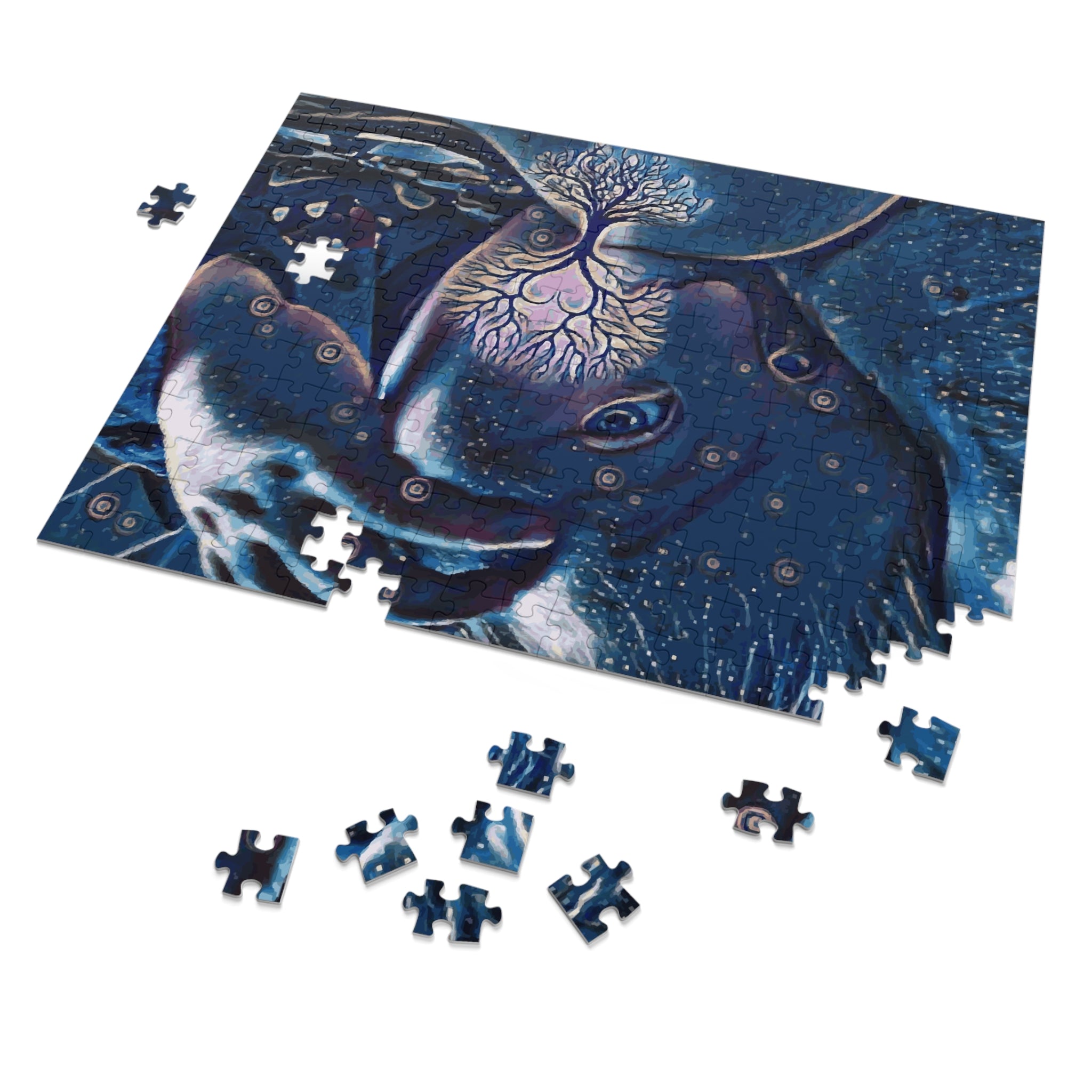 Your breastfeeding photo into Art Jigsaw Puzzle keepsake 250/500/1000/2000 pieces