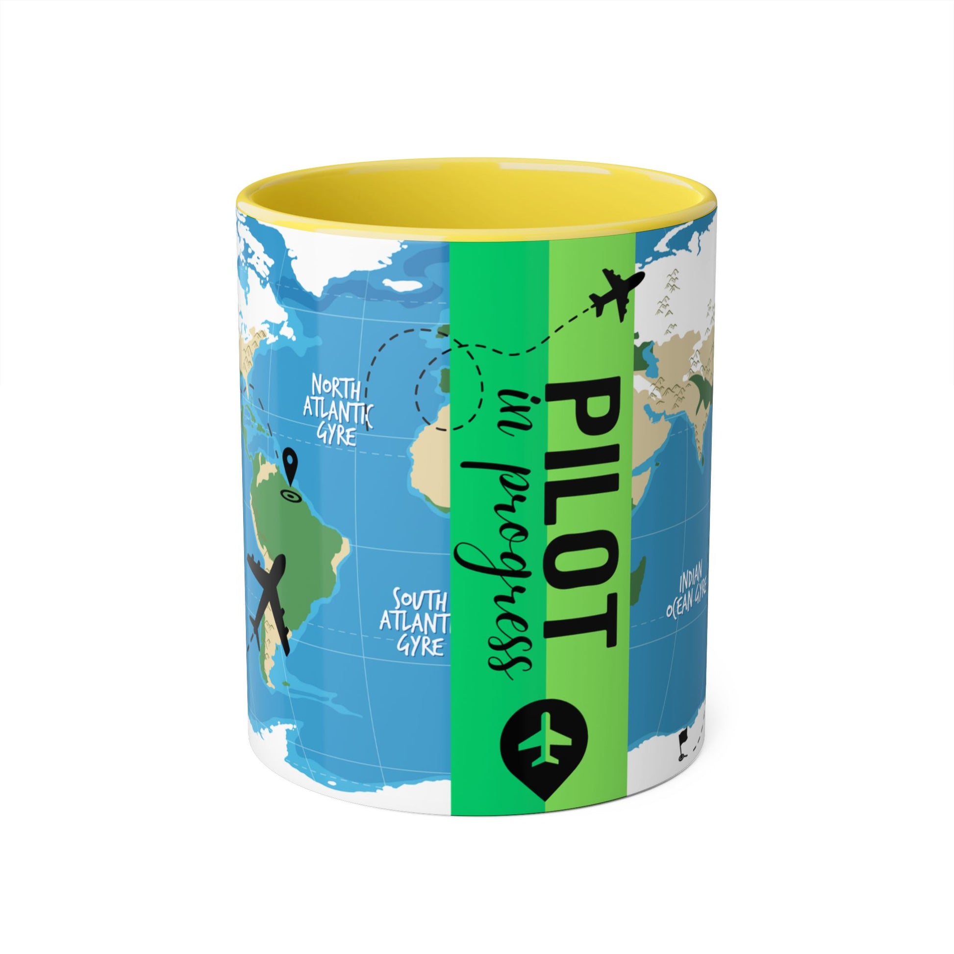 Tazas con acento personalizado, 11 oz, pedido personalizado