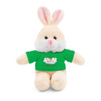 Personalized Stuffed Animals with Tee | different colors and animals available
