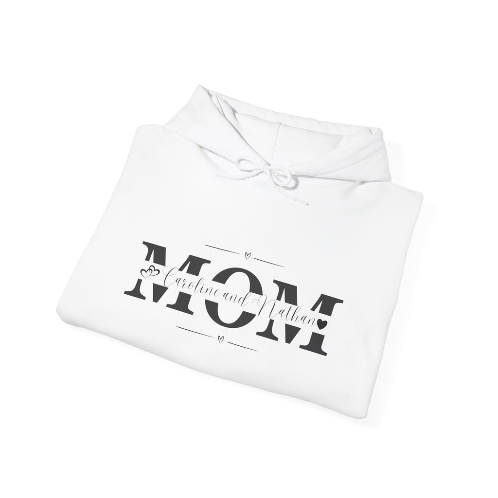 Personalized Blessed Mom Hoodie with your kids names - different colors available