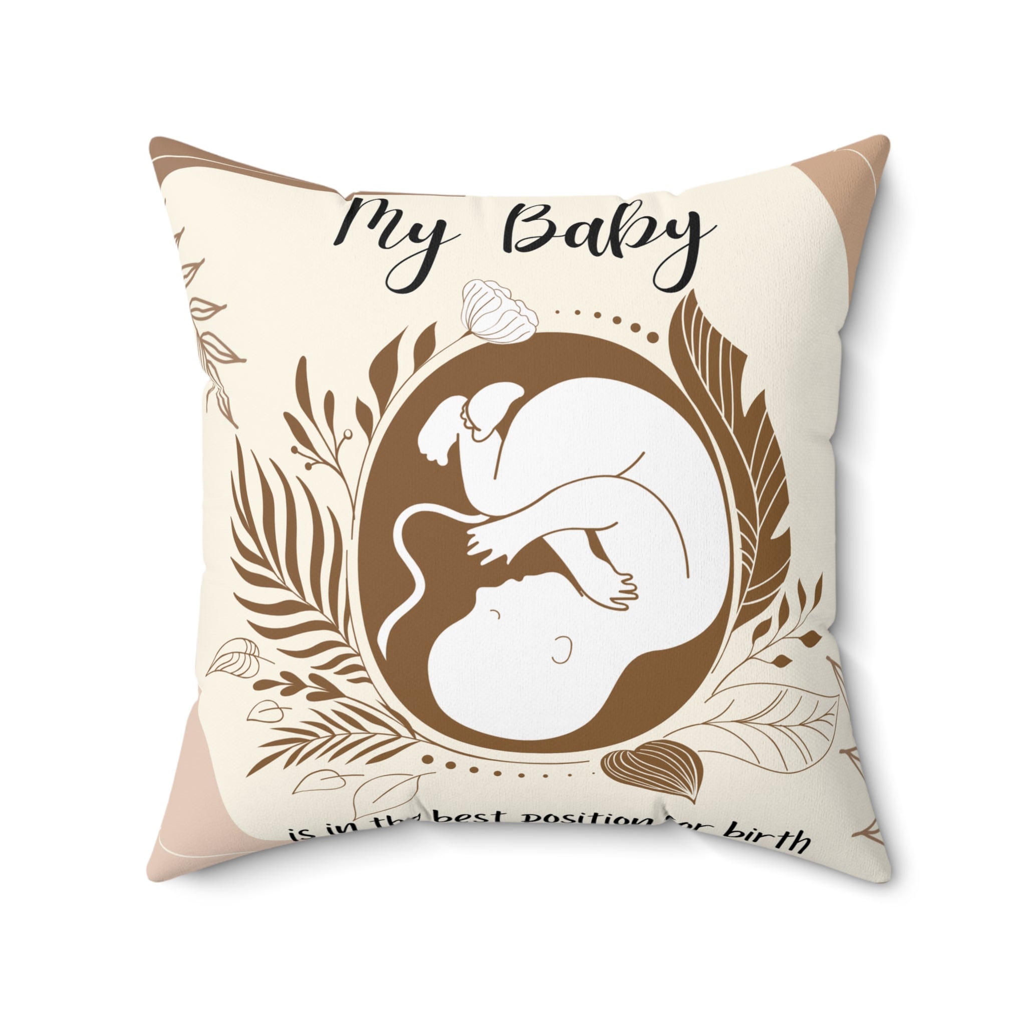 pregnancy affirmation pillow