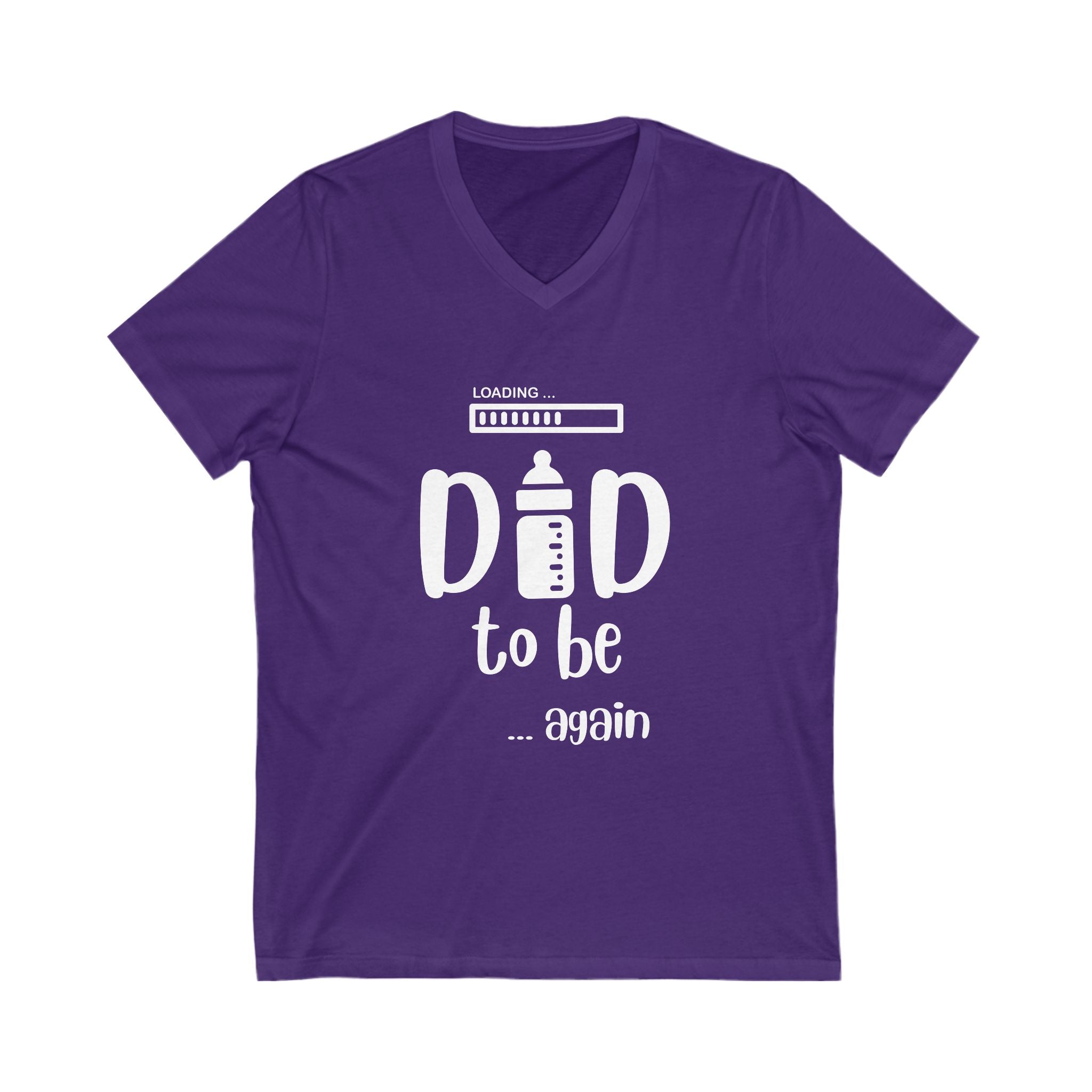 V-Neck Tee for Dad to Be (Again)
