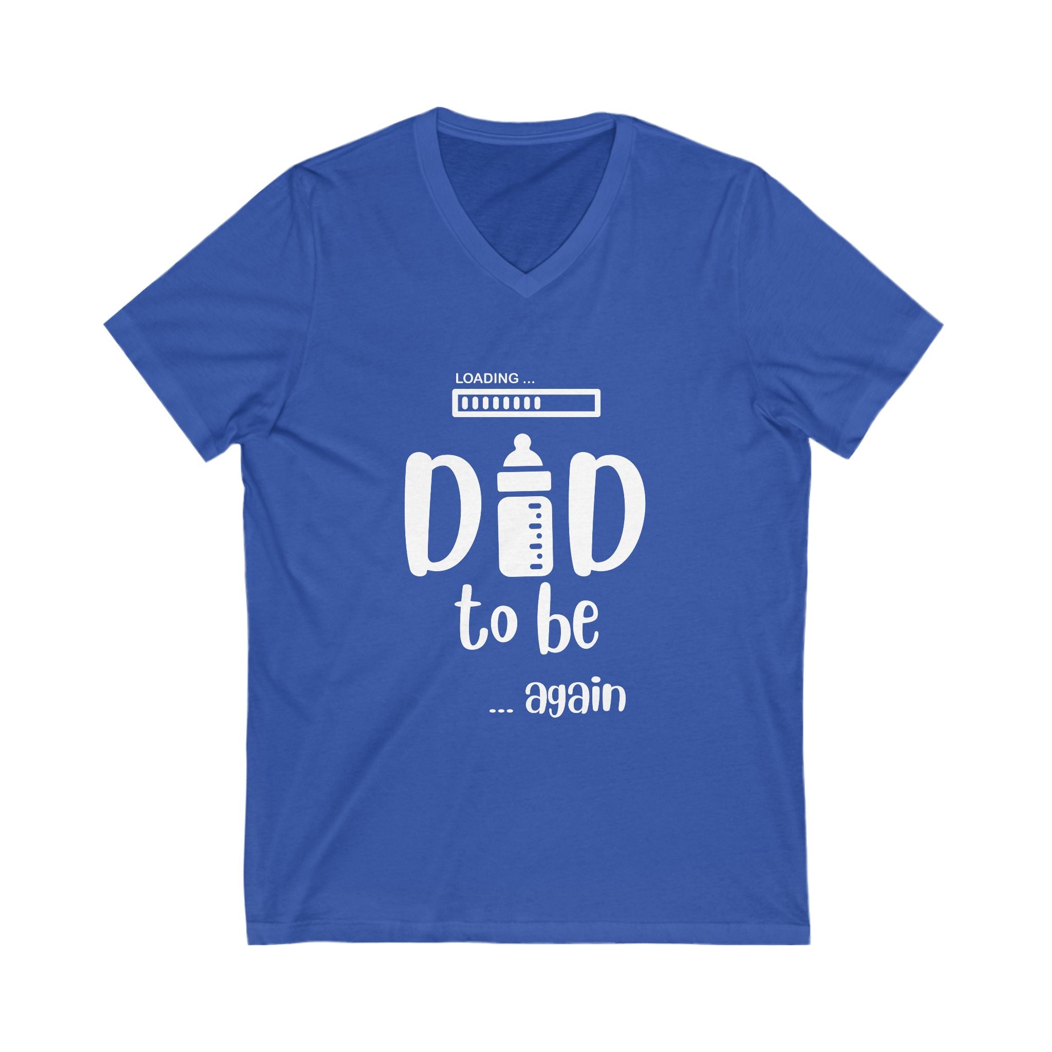V-Neck Tee for Dad to Be (Again)