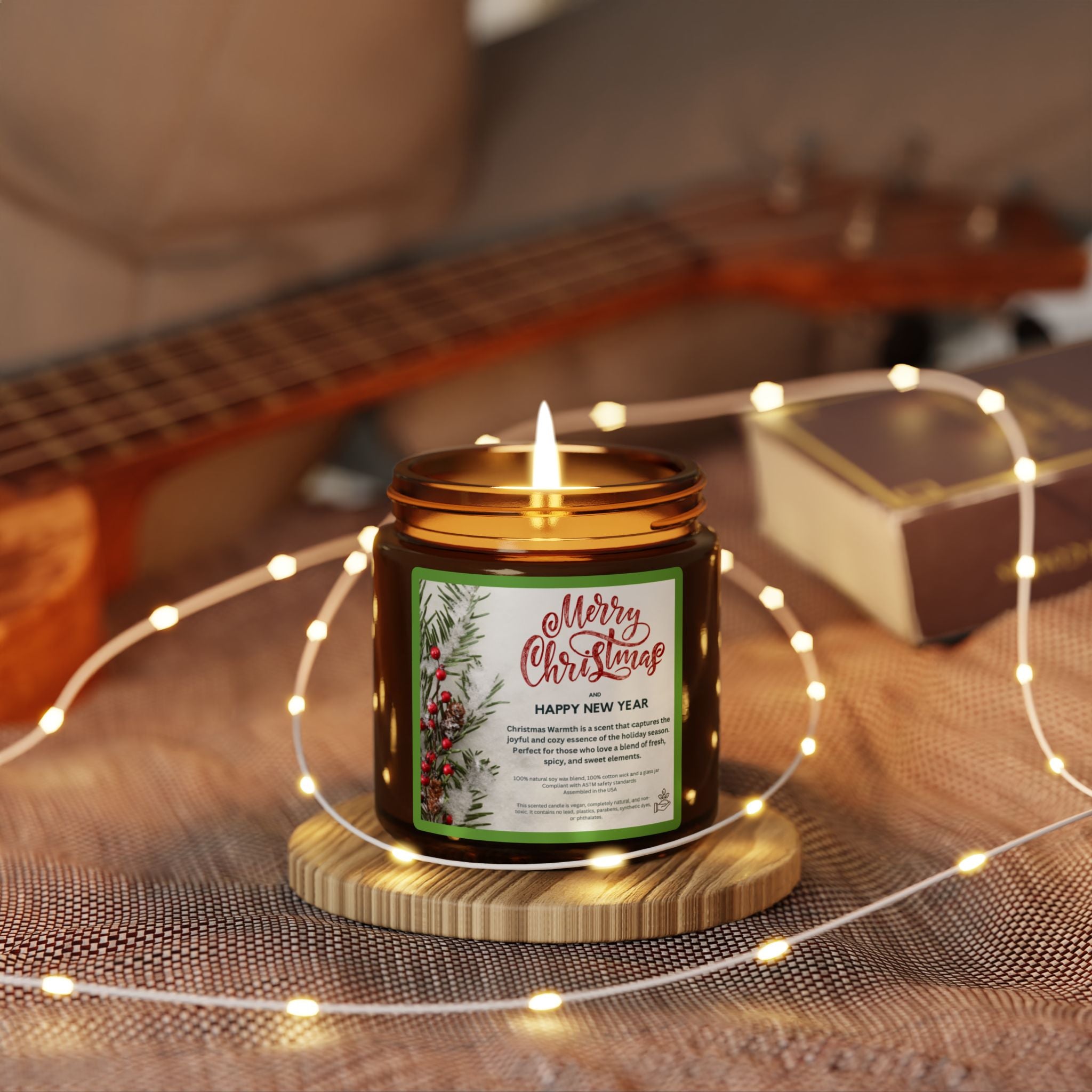 100% Soy Candle Christmas Warmth (4oz, 9oz)