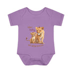 Infant Bodysuit VBAC Baby Lion Mom
