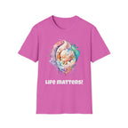Life matters! Softstyle Pro-life Baby T-Shirt different colors available