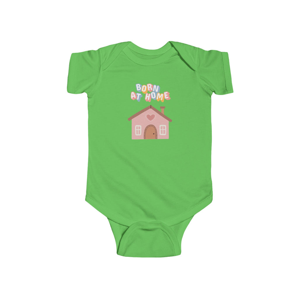 Nacido en casa | Body infantil de punto fino