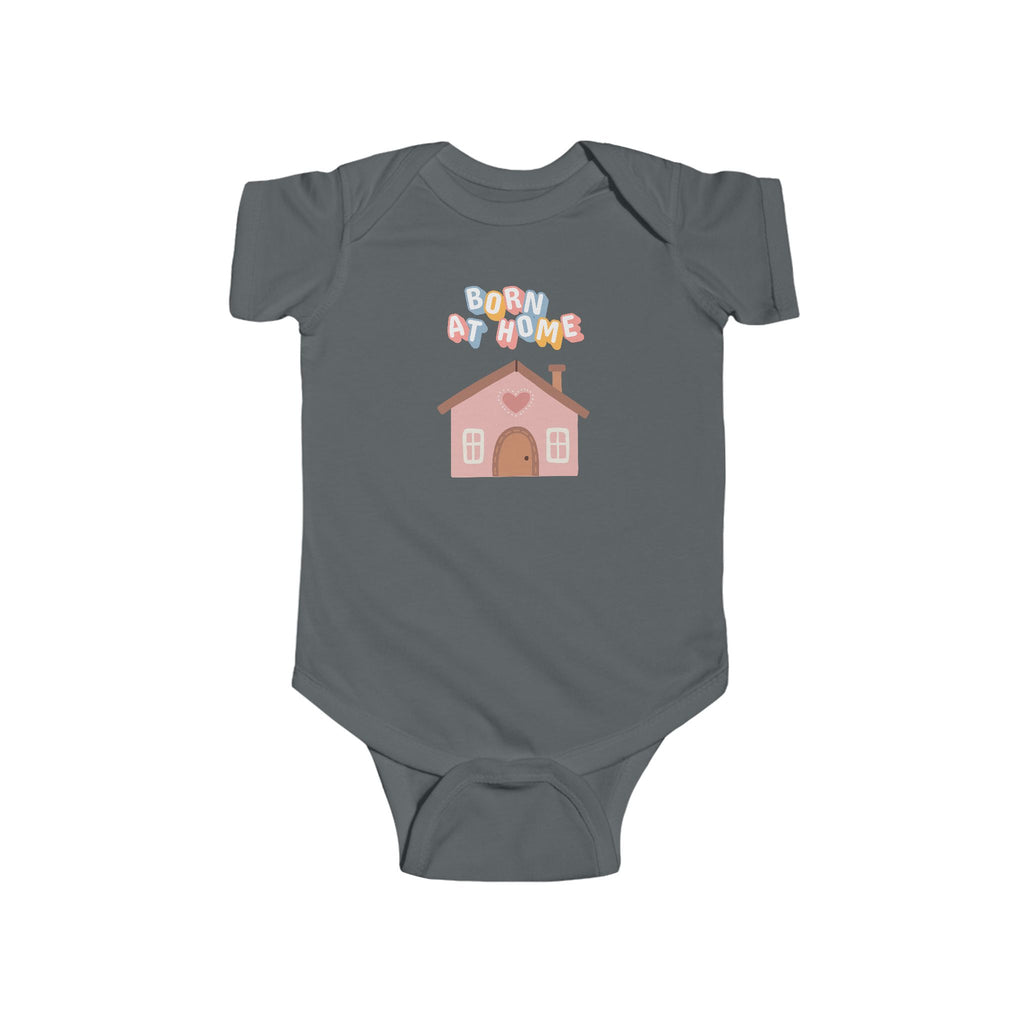 Nacido en casa | Body infantil de punto fino