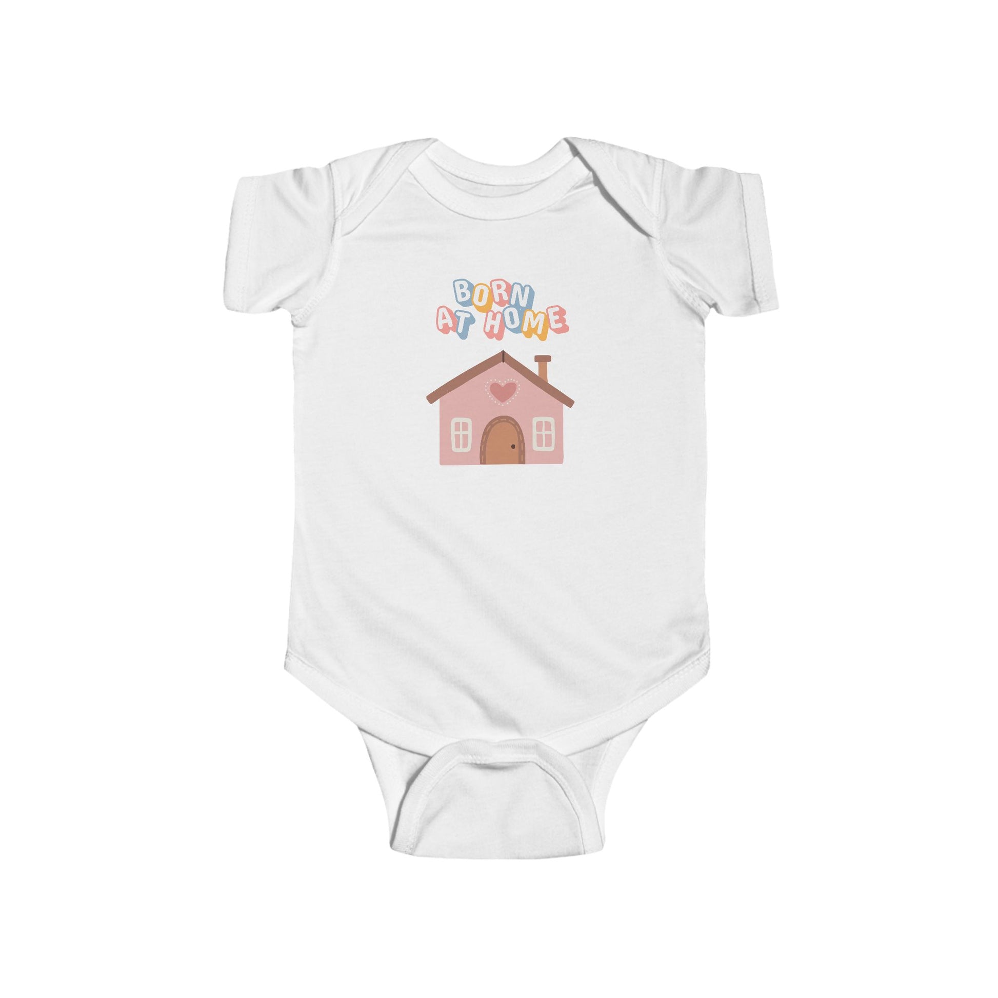 Nacido en casa | Body infantil de punto fino