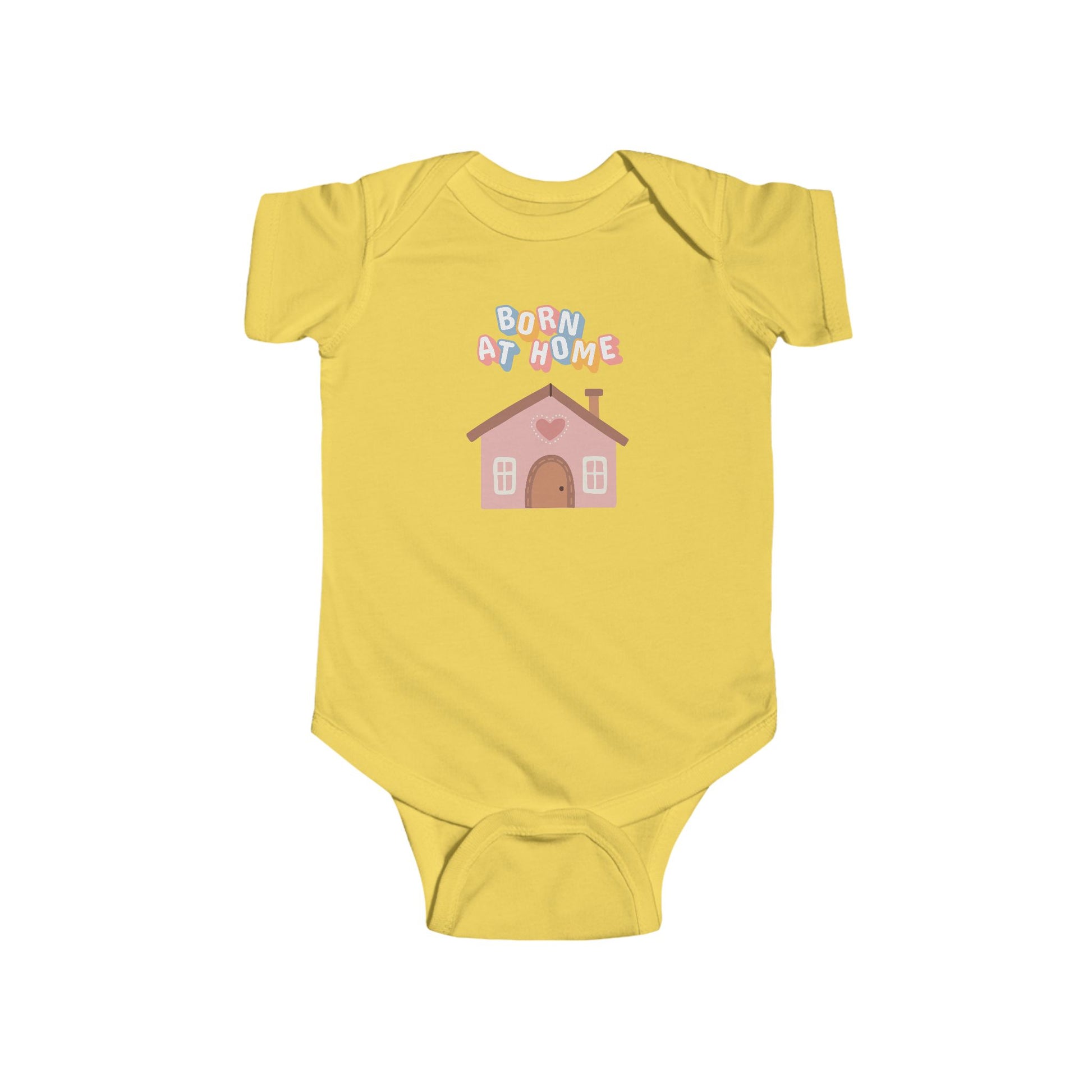 Nacido en casa | Body infantil de punto fino