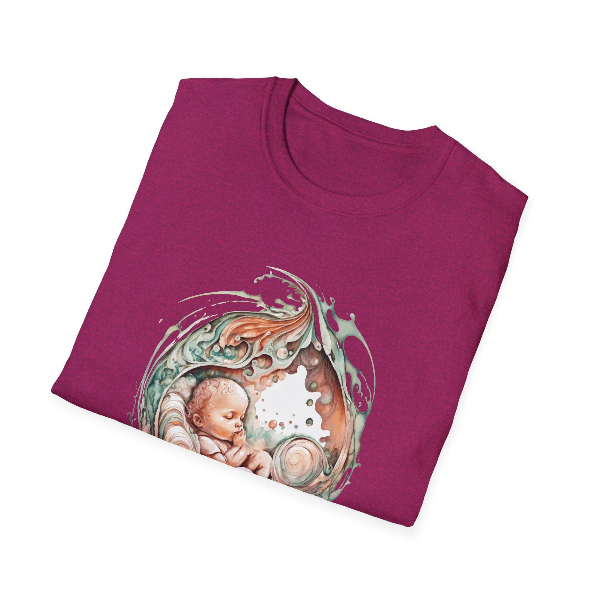 ¡La vida importa! Camiseta Softstyle Pro-vida disponible en varios colores. 