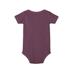 personalized bodysuit with a name and a date baby cute