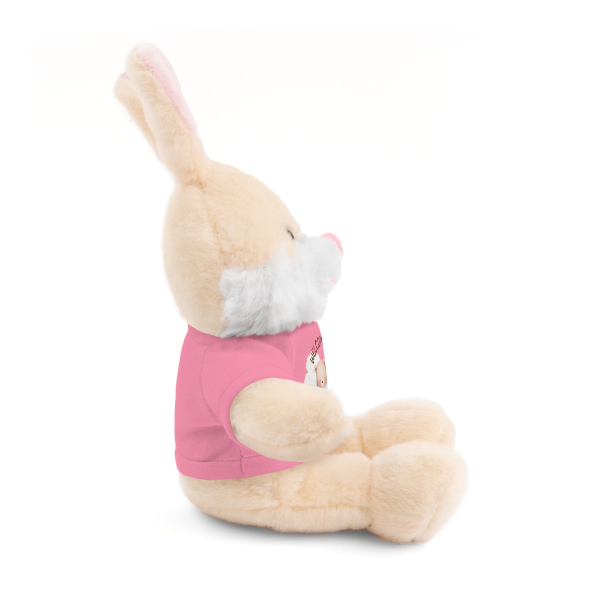 Personalized Stuffed Animals with Tee | different colors and animals available