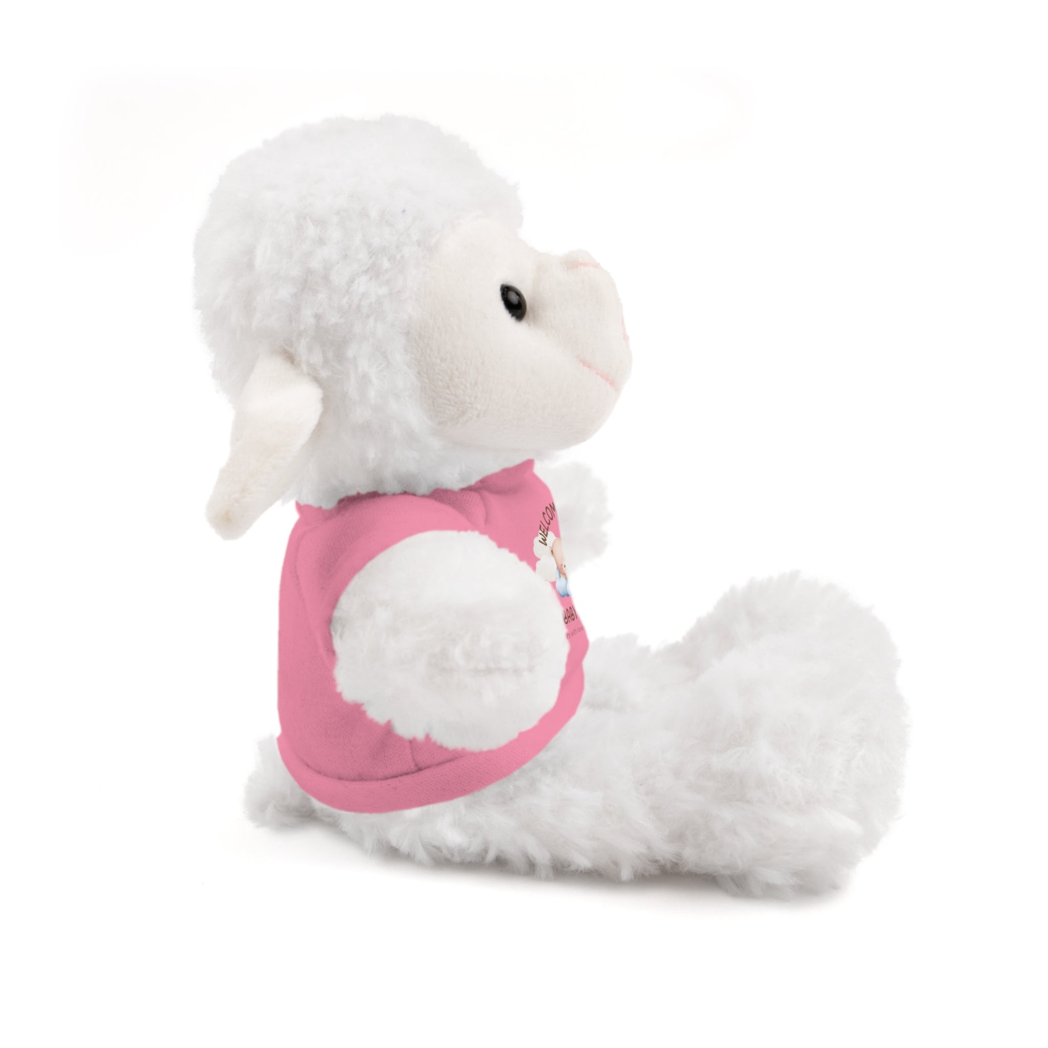 Personalized Stuffed Animals with Tee | different colors and animals available