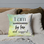 affirmation pillow for hospital