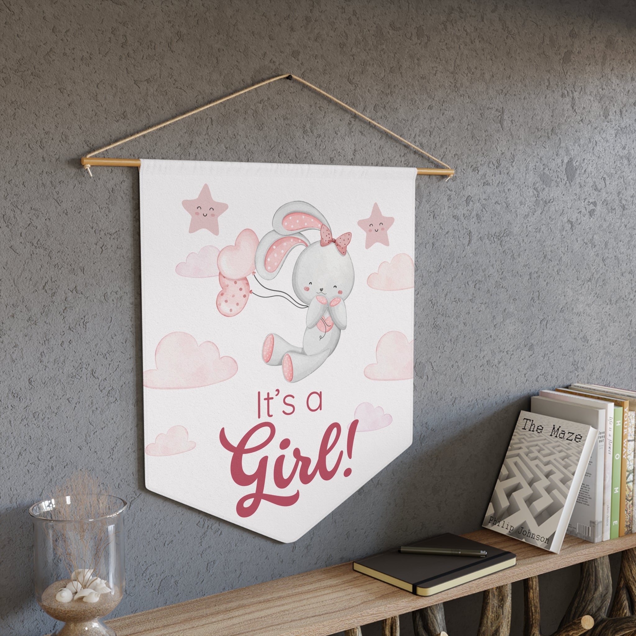 Pennant Banner It's a girl