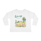 Fantastic World Toddler Long Sleeve Tee 2T-6T