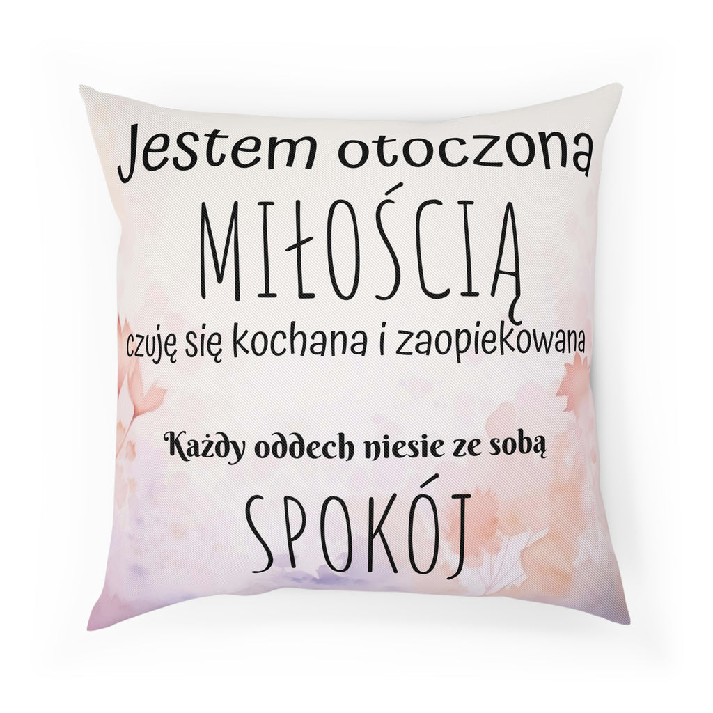 poduszka afirmacyjna na poród