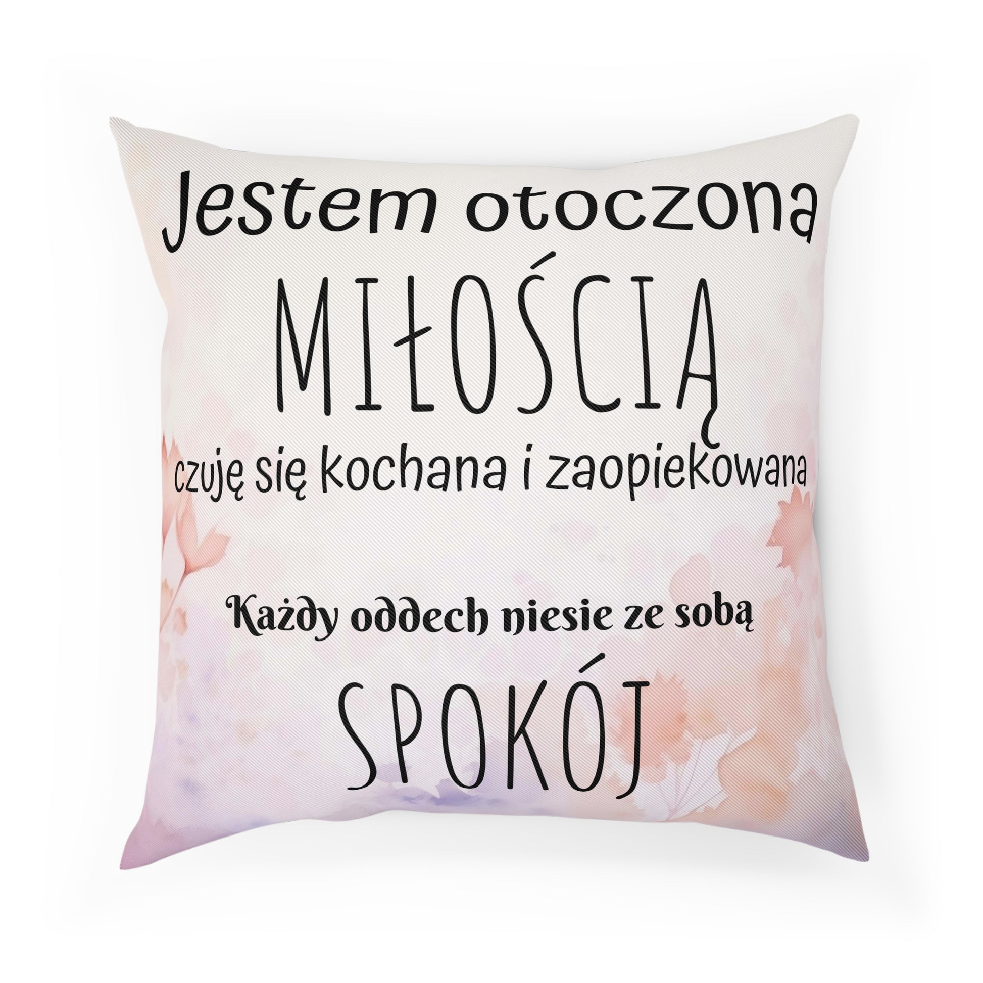poduszka afirmacyjna na poród