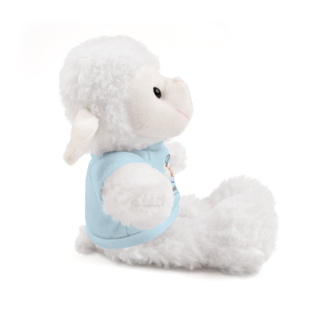 Personalized Stuffed Animals with Tee | different colors and animals available