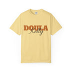 Personalized Doula Garment-Dyed T-shirt with your Name