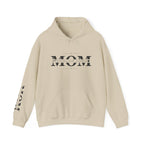 Sudadera con capucha personalizada Blessed Mom con los nombres de tus hijos (disponible en diferentes colores) 
