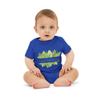 Infant Bodysuit - 'I Love My Mommy' with Lilies of the Valley