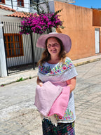 mexican rebozo pink