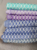 Cerrada Blue – 7 Mexican Rebozos from Chiapas (2m x 60cm)