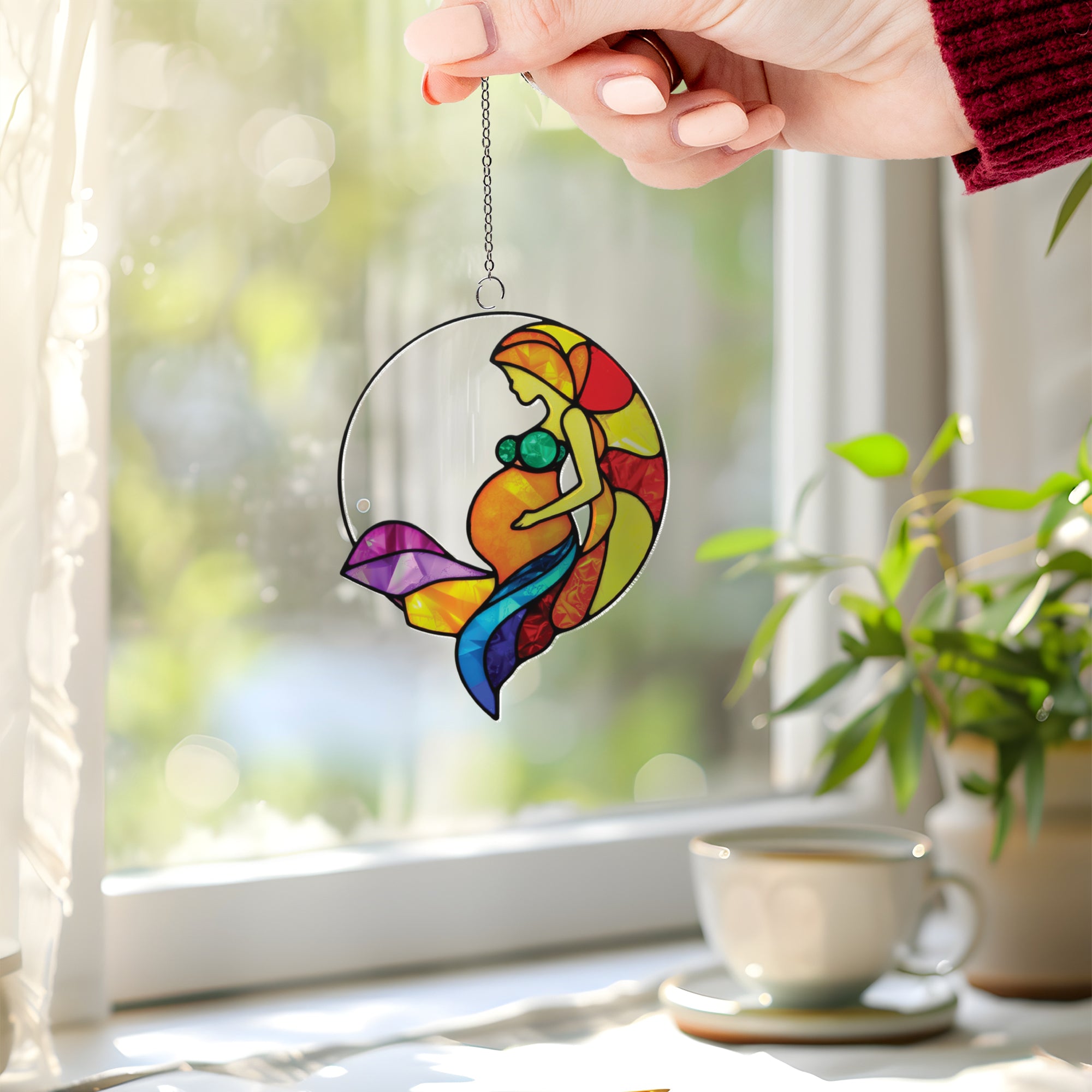 Pregnancy Suncatcher