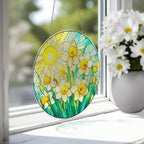 Acrylic Suncatcher Spring Flowers