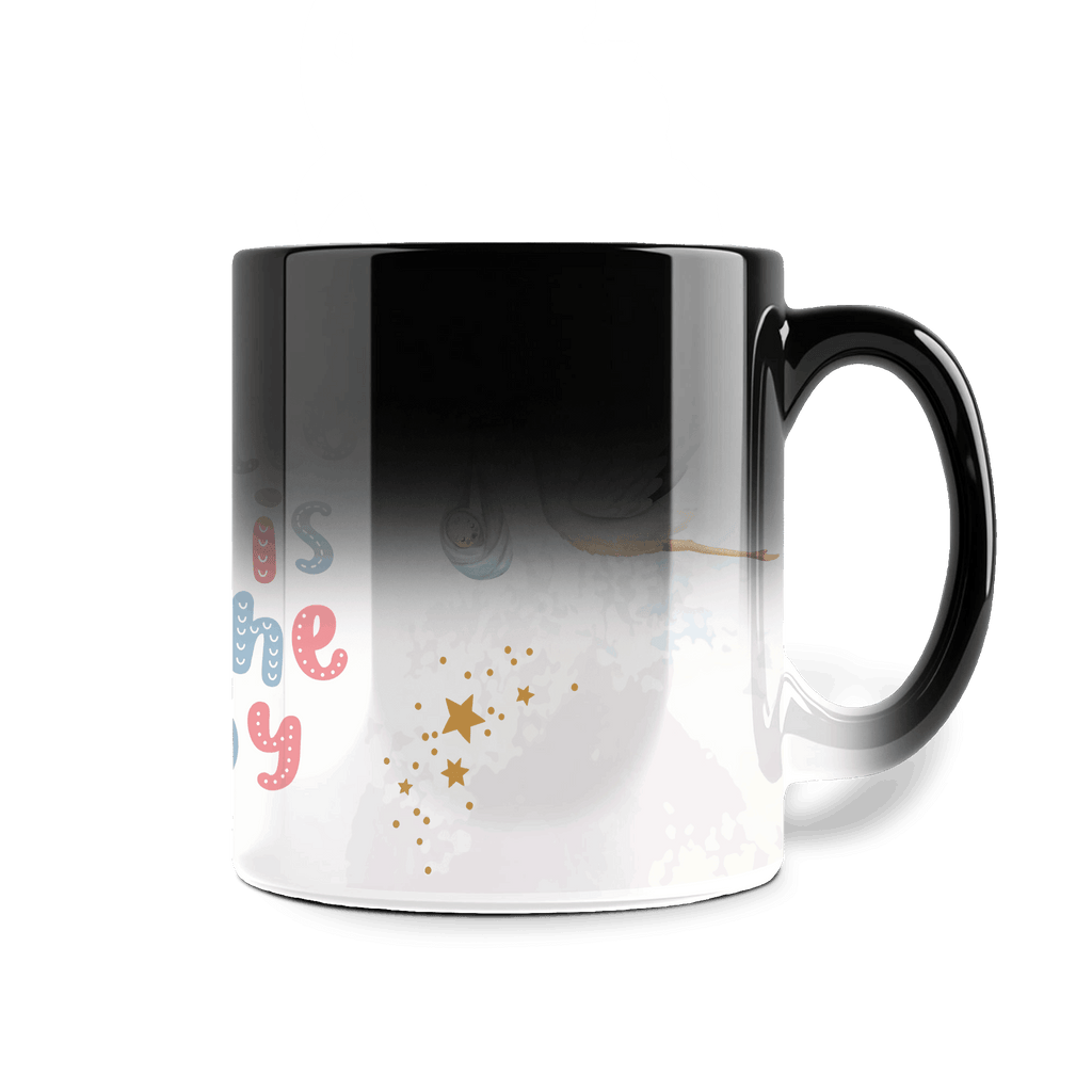 pregnancy announcement magic mug