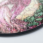 Stained Glass Pink Angel Suncatcher