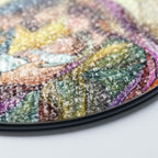 Nativity Stained Glass Suncatcher – Holy Family Window Hanging Christmas gift