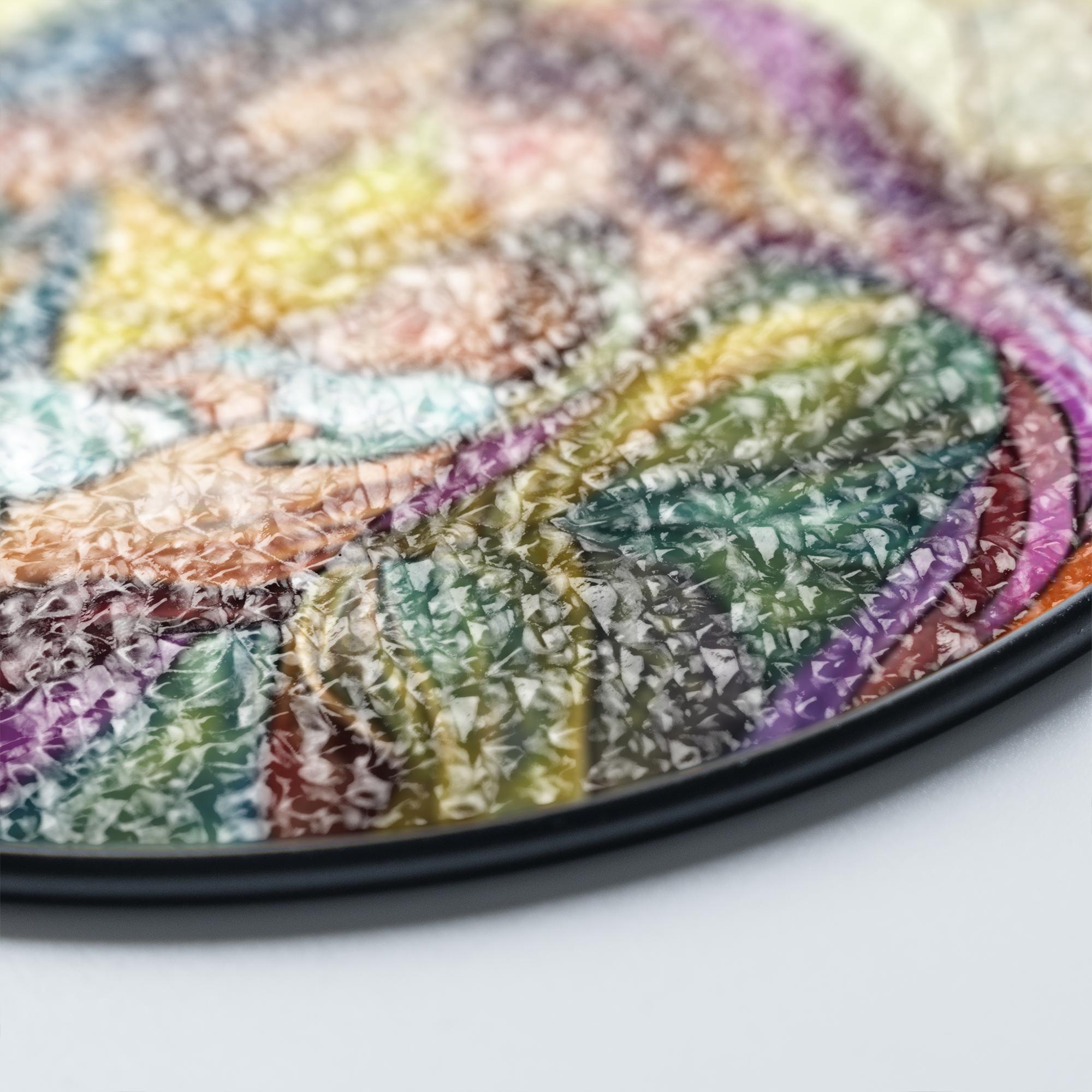 Nativity Stained Glass Suncatcher – Holy Family Window Hanging Christmas gift