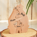 Wooden Bear Family Puzzle