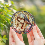 Mary and baby suncatcher