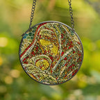  Mary and baby suncatcher stained glass miscarriage condolence gift