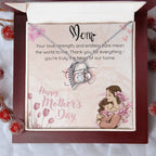 Heart of Our Home Necklace for Mom