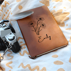 Personalized Journal with Custom Name – Vegan Leather Keepsake